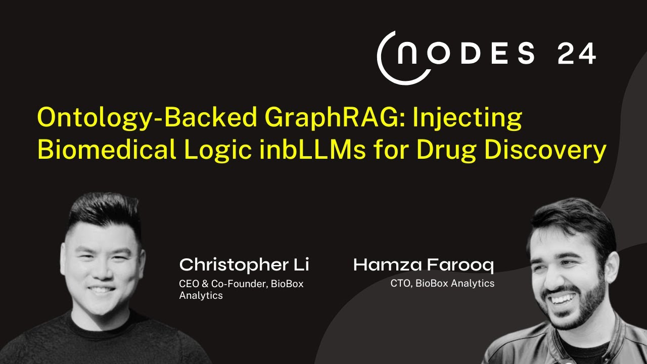 NODES 2024 - Ontology-Backed GraphRAG: Injecting Biomedical Logic in LLMs for Drug Discovery