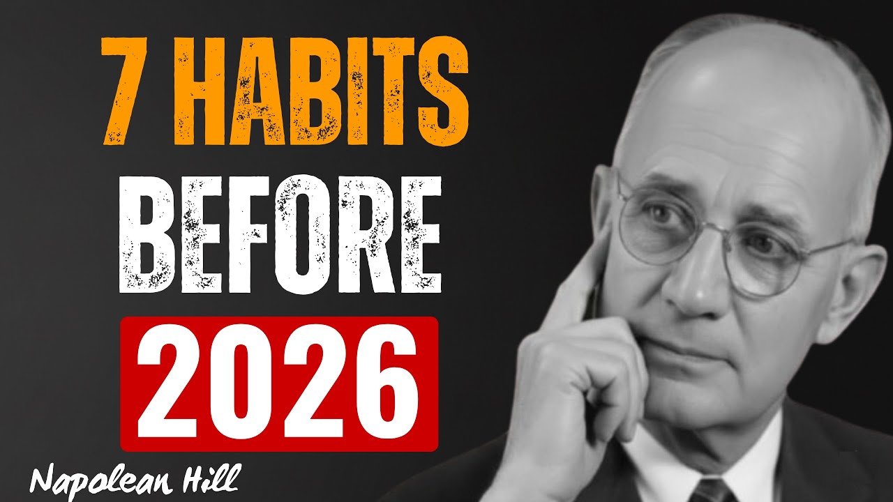 Don’t Step Into 2026 Without Mastering These 7 Life Changing Habits | Napoleon Hill