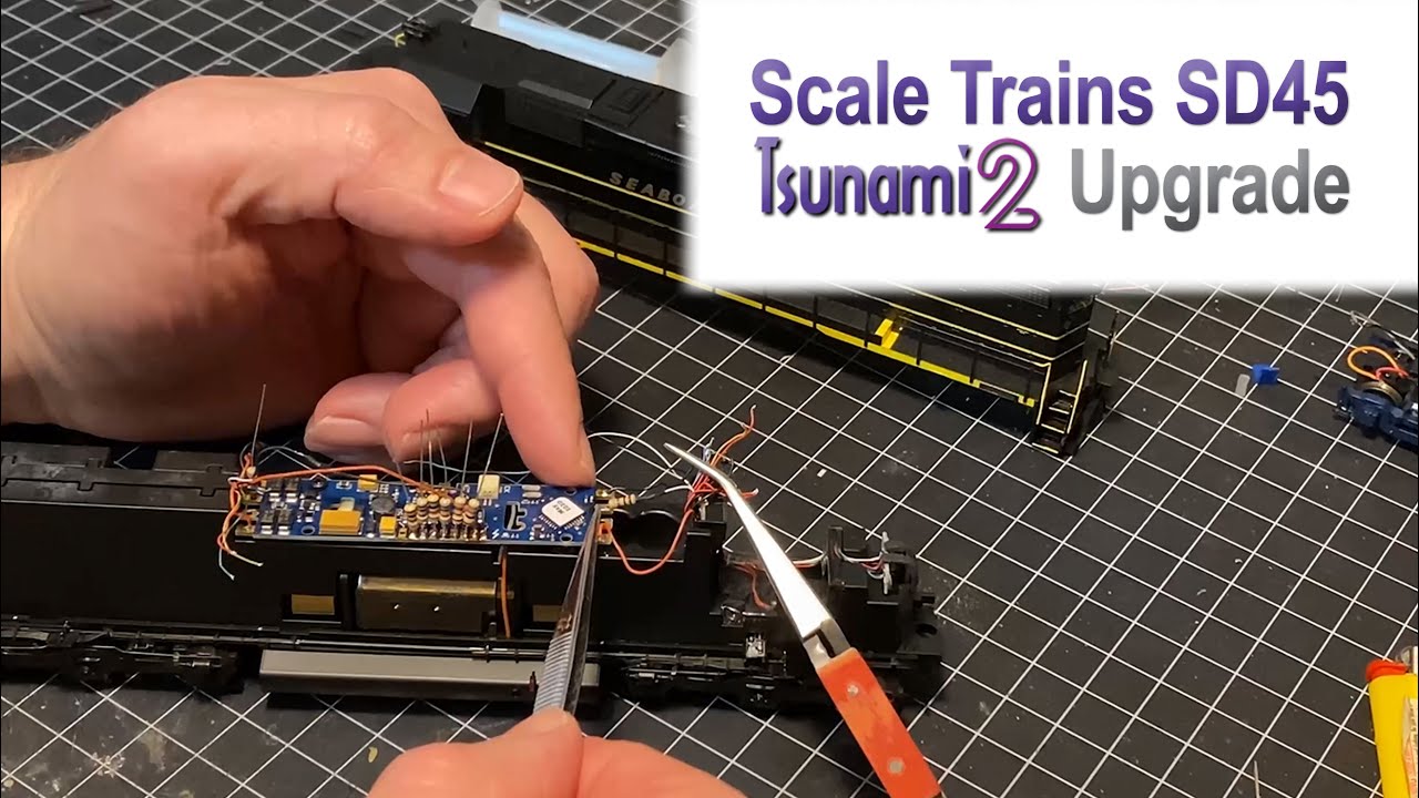 Scale Trains SD45 Tsunami2 TSU-PNP8 Install - Access all of your lights!