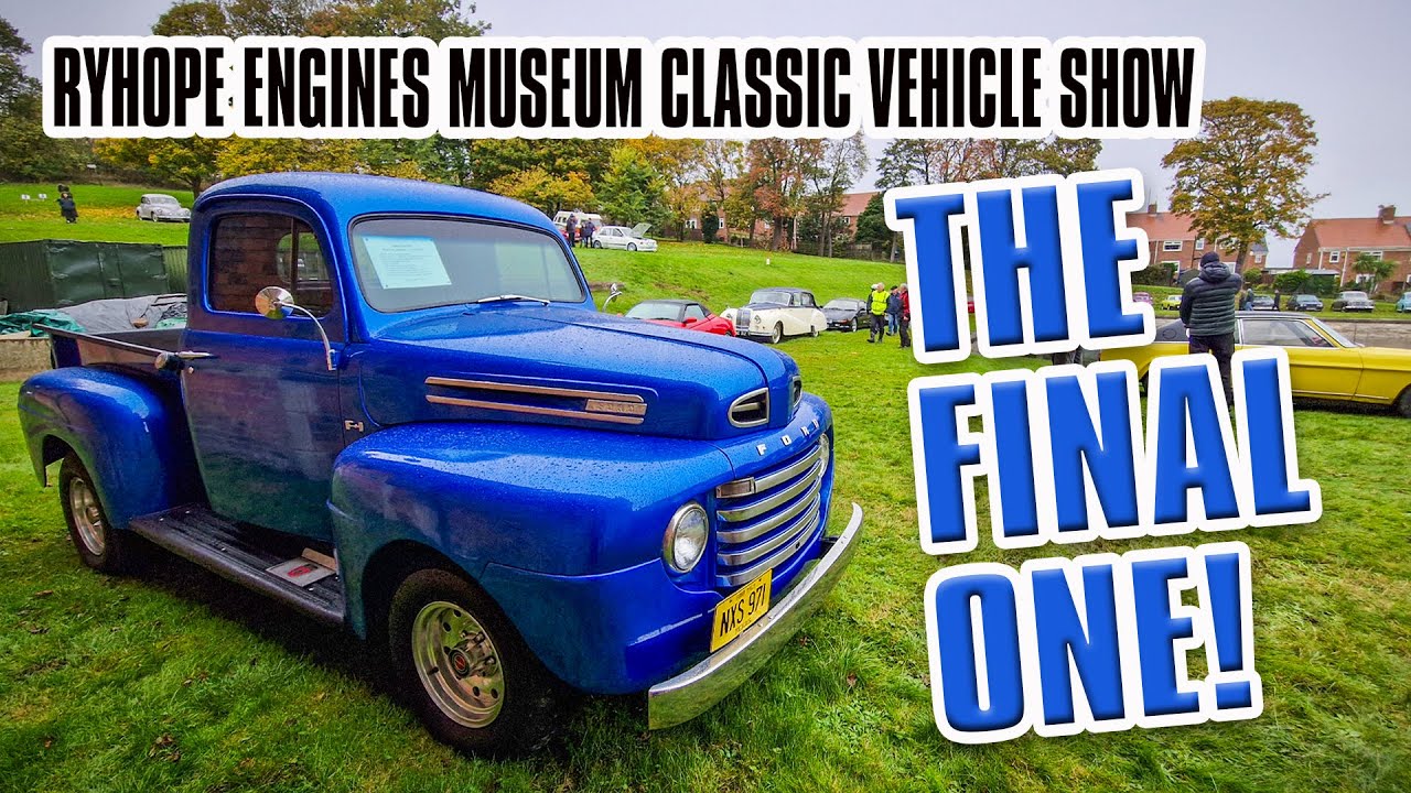 Final Classic Vehicle Show at  Ryhope Engine Museum | October 2025