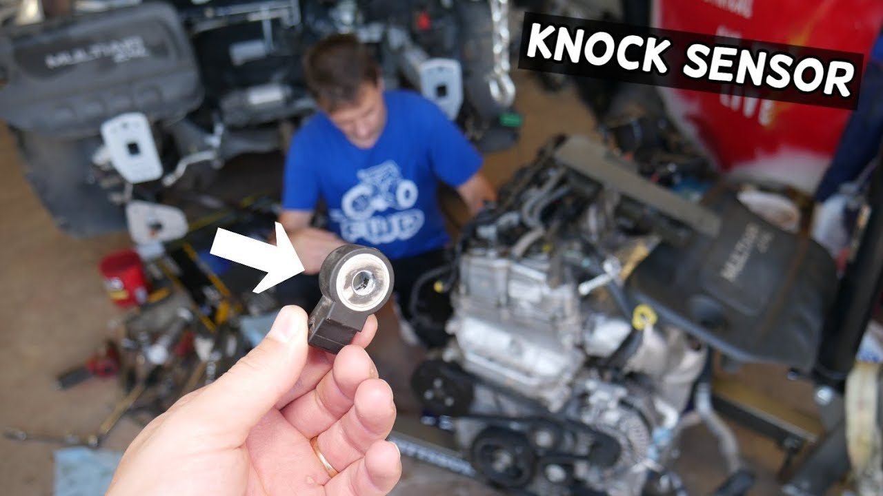KNOCK SENSOR REPLACEMENT LOCATION JEEP CHEROKEE COMPASS RENEGADE 2.4 Multiair