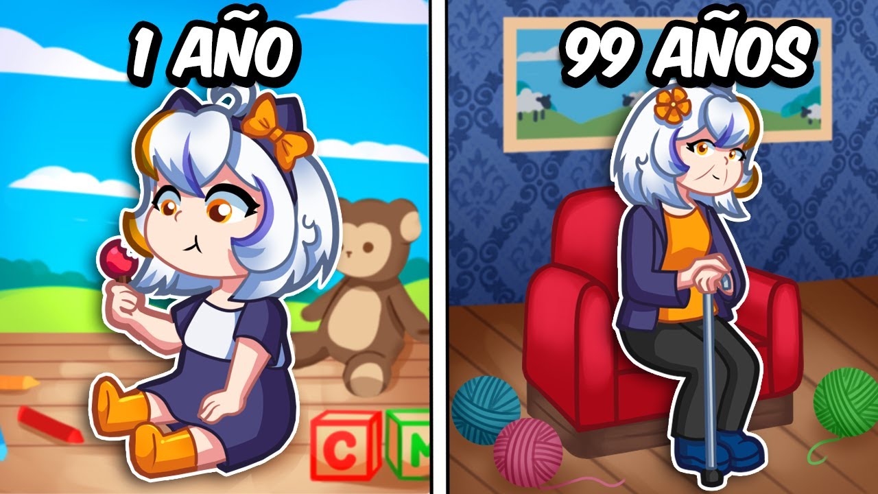 Un SIMULADOR DE VIDA de CHICA de 0 a 100 AÑOS 🤩🤩