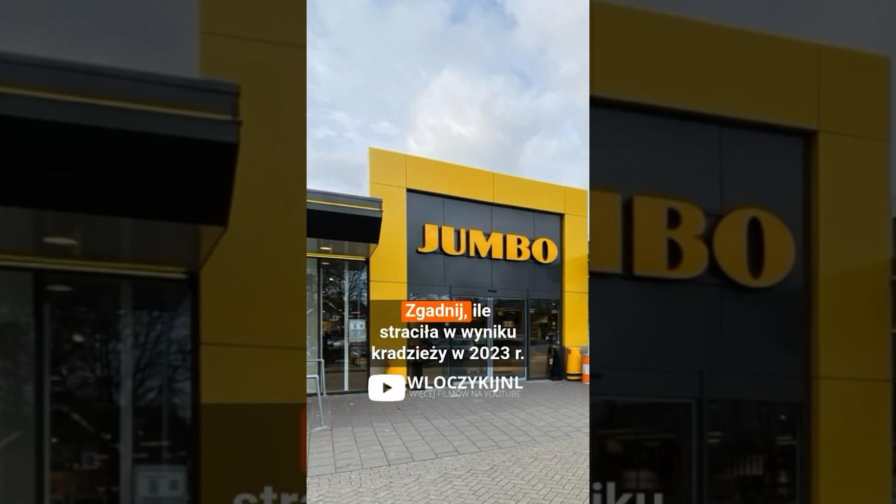 Kradzieże w Holandii #amsterdam #holandia #jumbo #zakupy