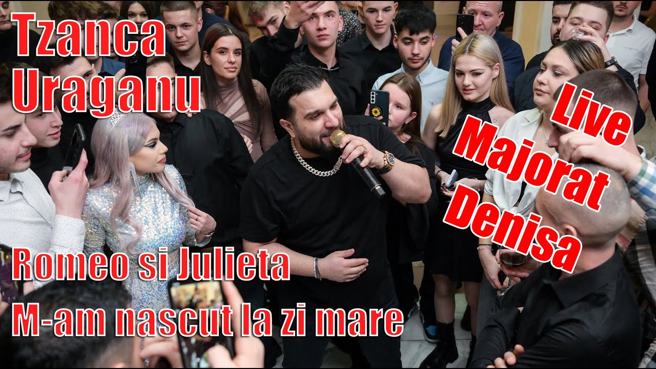 Tzanca Uraganu  - Manele LIVE || Romeo si Julieta || M-am nascut la zi mare || Majorat Denisa Caia