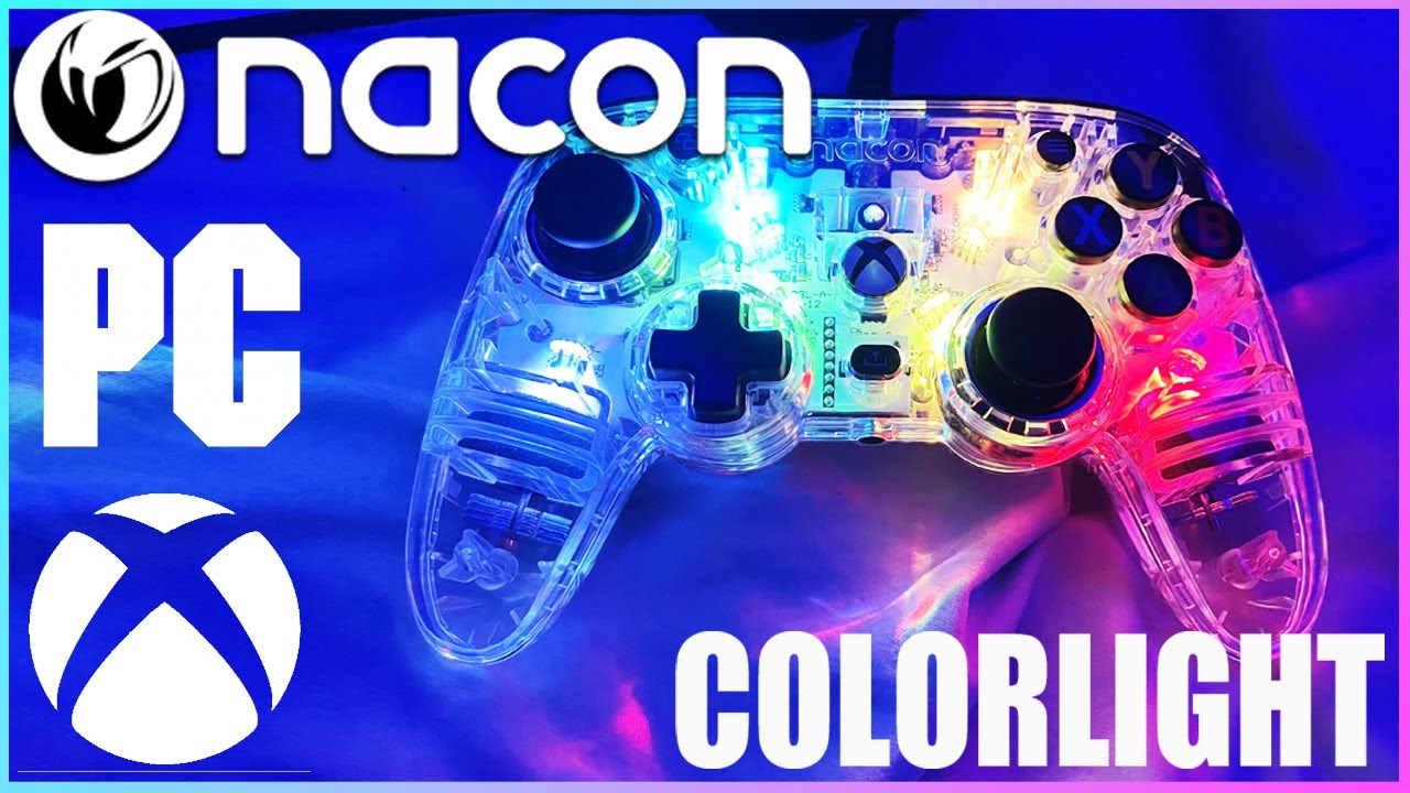 PC & Xbox X/S/360 Affordable Nacon Pro Compact Colorlight Controller Unboxing, Installation & Review