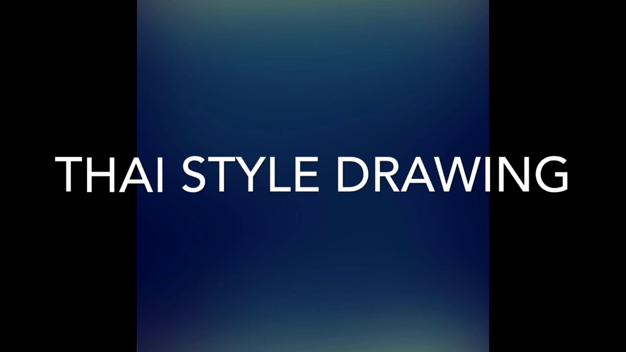 How to draw Thai style pattern