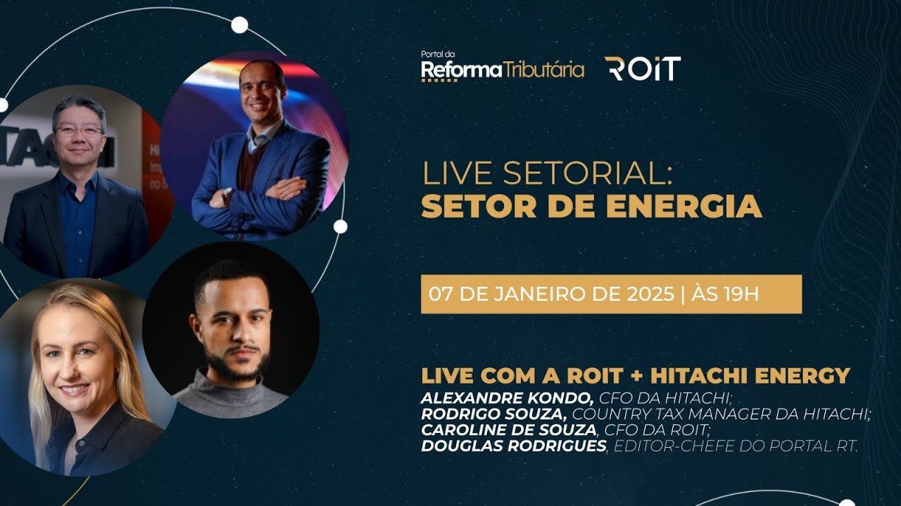 LIVE SETORIAL: SETOR DE ENERGIA