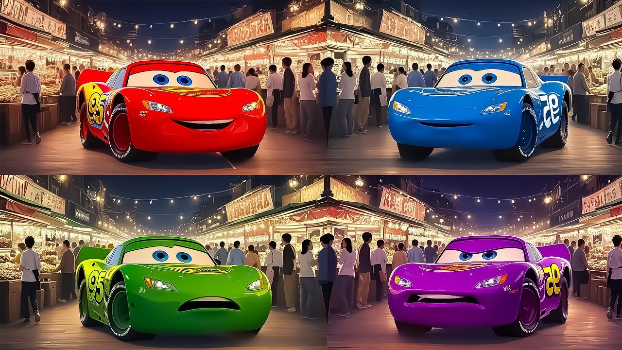 Lightning McQueen vs Cal Weathers & Others Meets Cars⚡Disney Pixar | Zoonomaly Theme Song (COVER)
