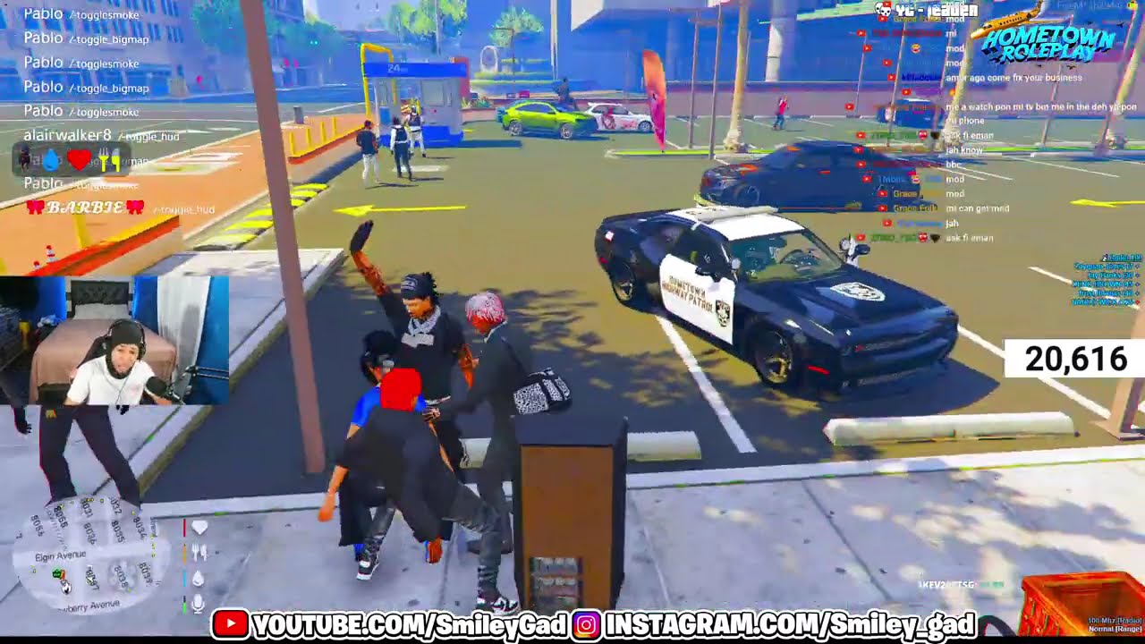 SmileyGad Is Live/ New Channel Join Up Road To 30K 🔥🔥GTA 5 RP Mix With Garena Freefire Livestream