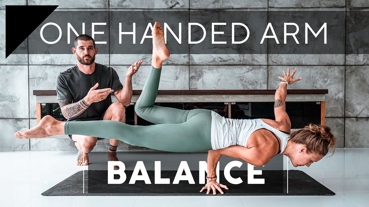 Your First One Handed Arm Balance: Croc & One Handed Peacock Pose Yoga