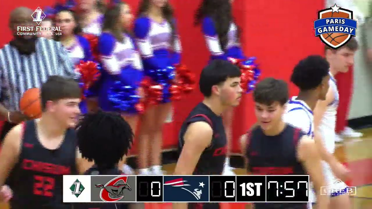 Prairiland Patriots vs Chisum Mustangs Basketball - LIVE on Paris Gameday