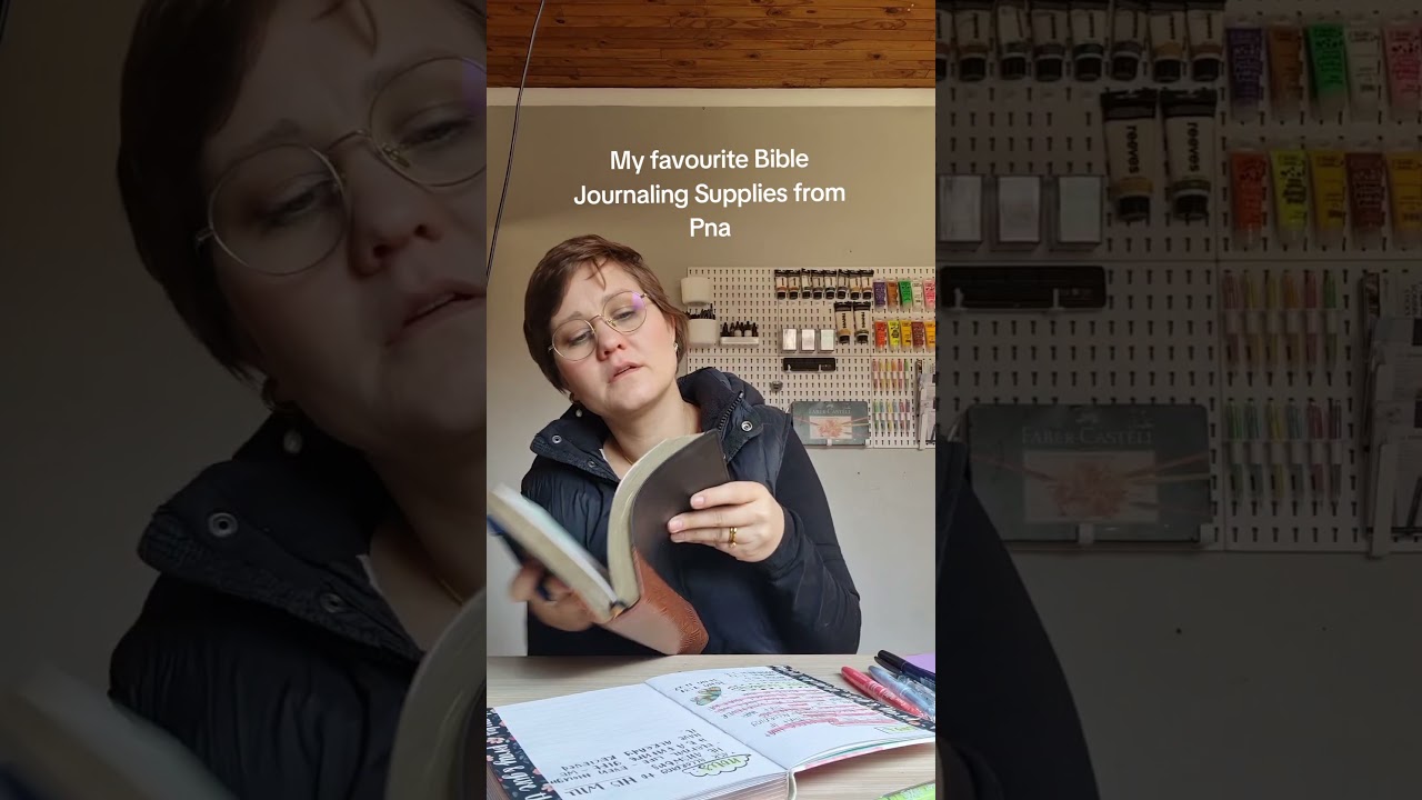 My favourite Bible Journaling goodies from &lrm;⁨@PNAColourYourWorld⁩&nbsp; #bible #biblejournalling