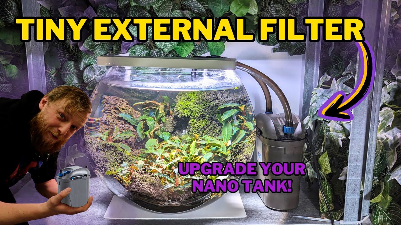The Nano external filter you all asked about (Oase Filtosmart 60)
