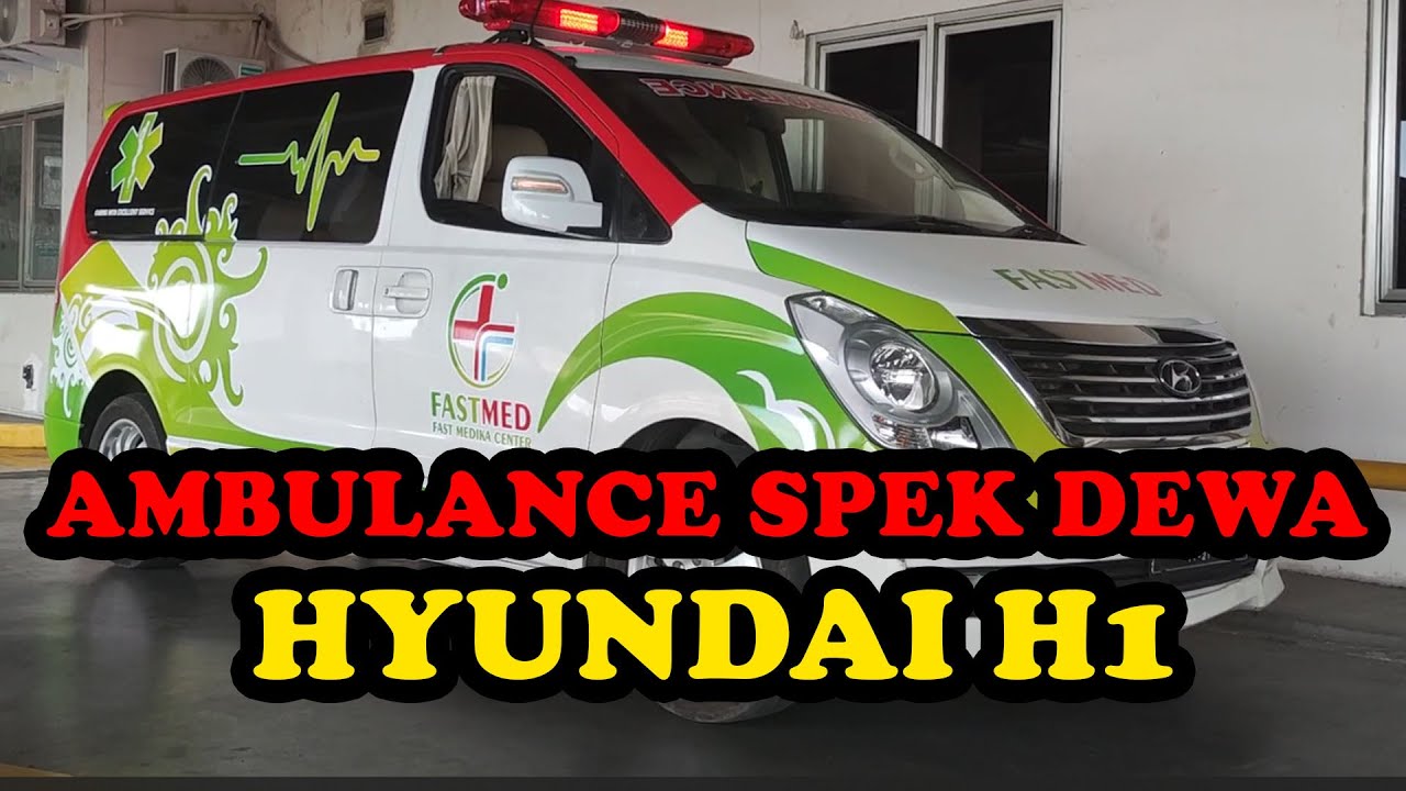 Ambulance Hyundai H1 dengan Interior mewah Anti Viru5 Cor0n4