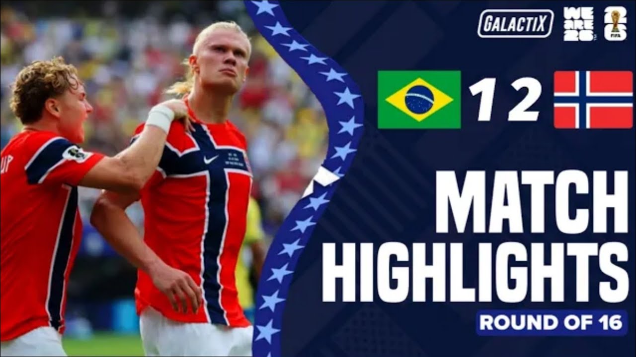 Brazil Vs Norway 1-2 FIFA World Cup Goals Highlights 2026 | Vin&iacute;cius J&uacute;nior #worldcup #highlights 