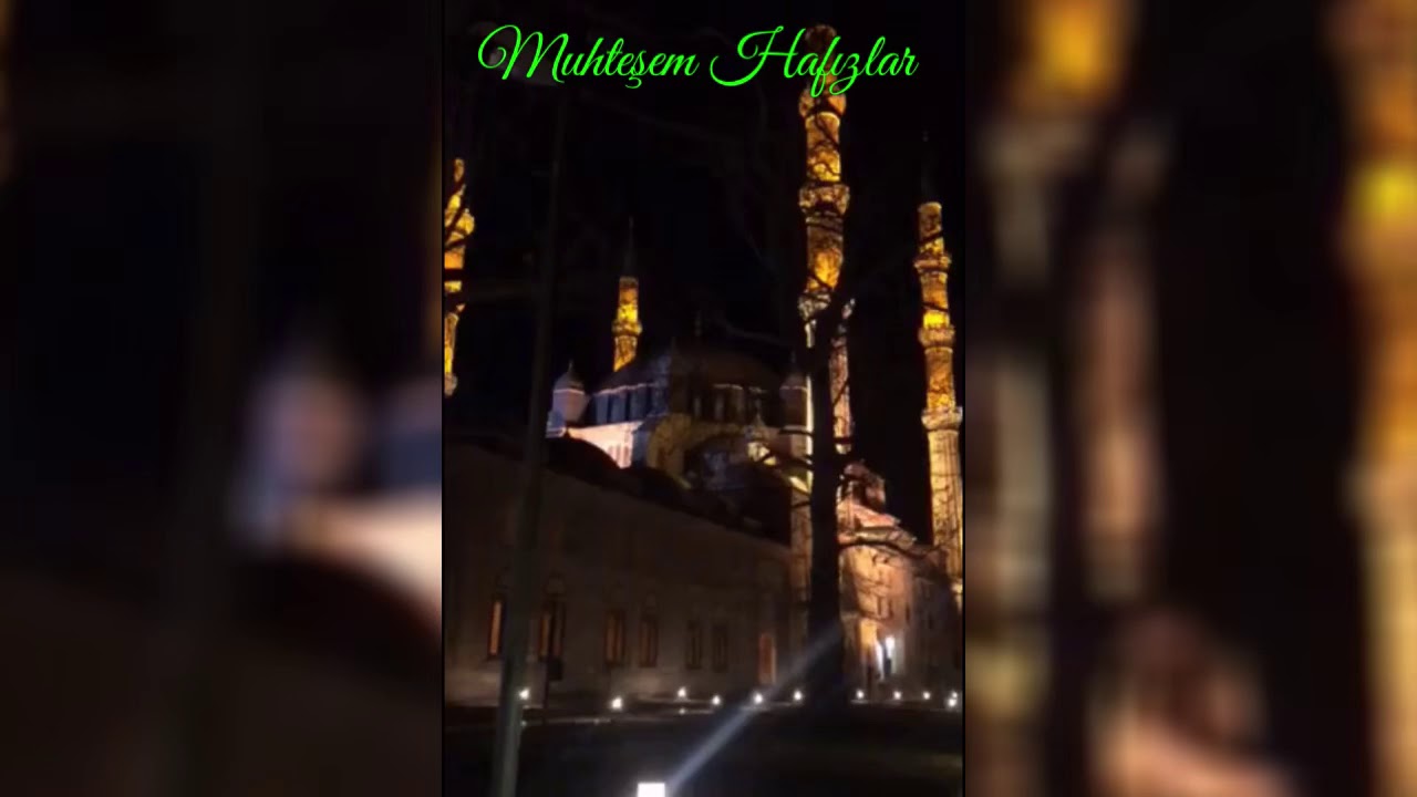 Alpcan Çelik Edirne Selimiye Cami’den Muhteşem Sesi ile Yatsı Ezanı Nihâvend Makâmında