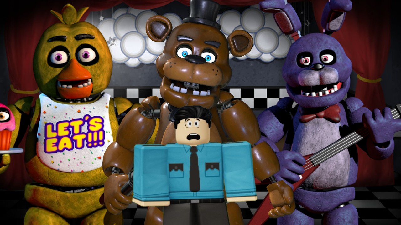 I Trapped Roblox Players In FNAF