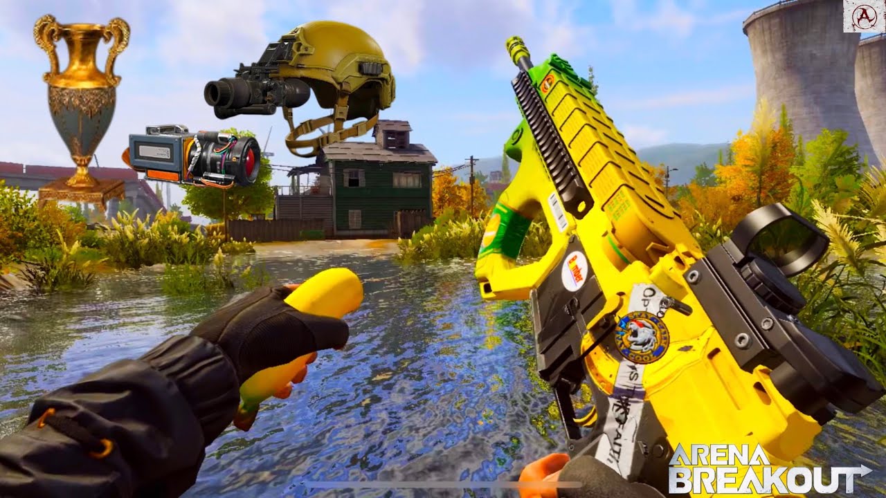 AR57 + Red Dot in Farm Forbidden Zone & Armory | Arena Breakout Global