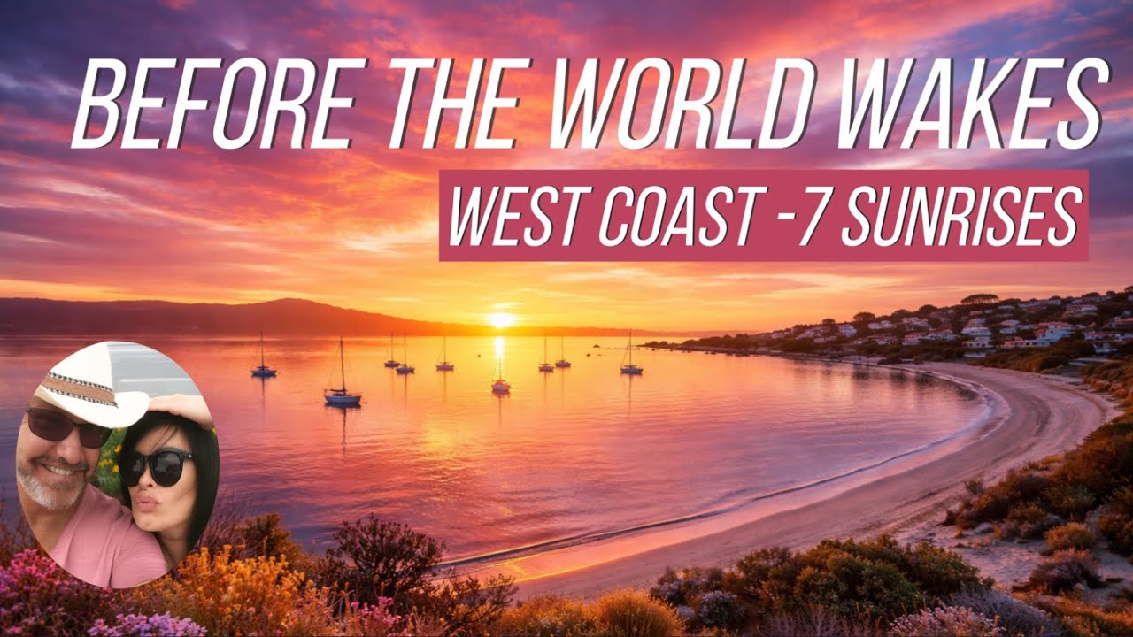 Before the World Wakes | 7 Beautiful Sunrises in Saldanha Bay, West Coast, South Africa / Video 4K