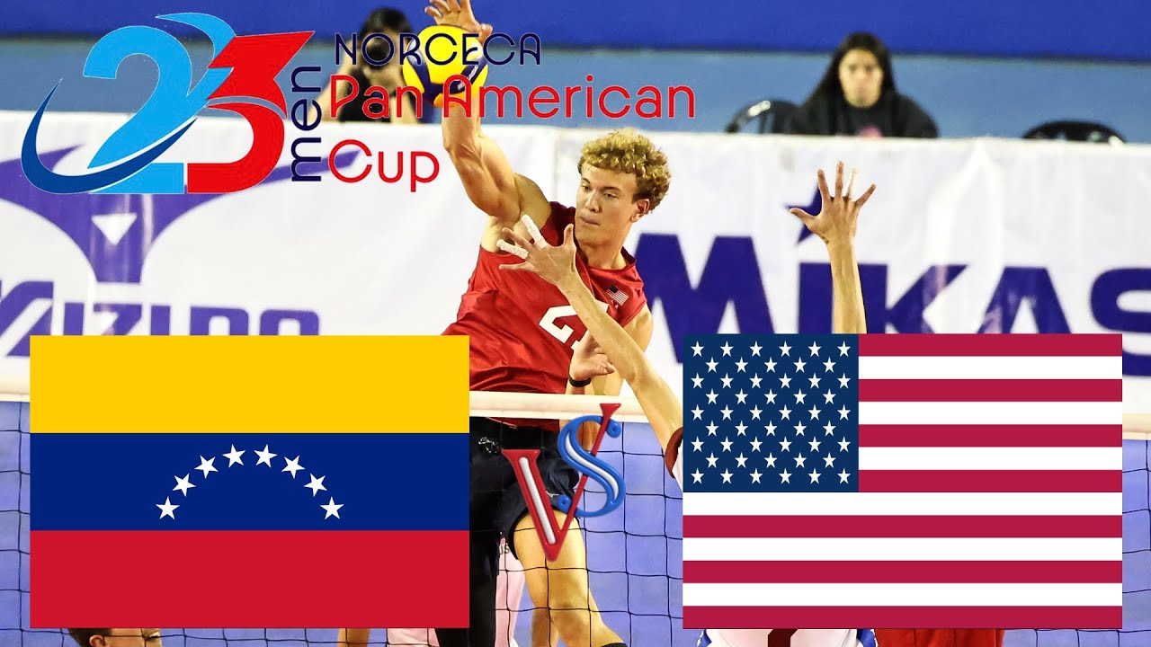 🇻🇪 Venezuela vs USA 🇺🇸 SemiFinal Copa Panamericana de Voleibol Masculino Sub-23 2025