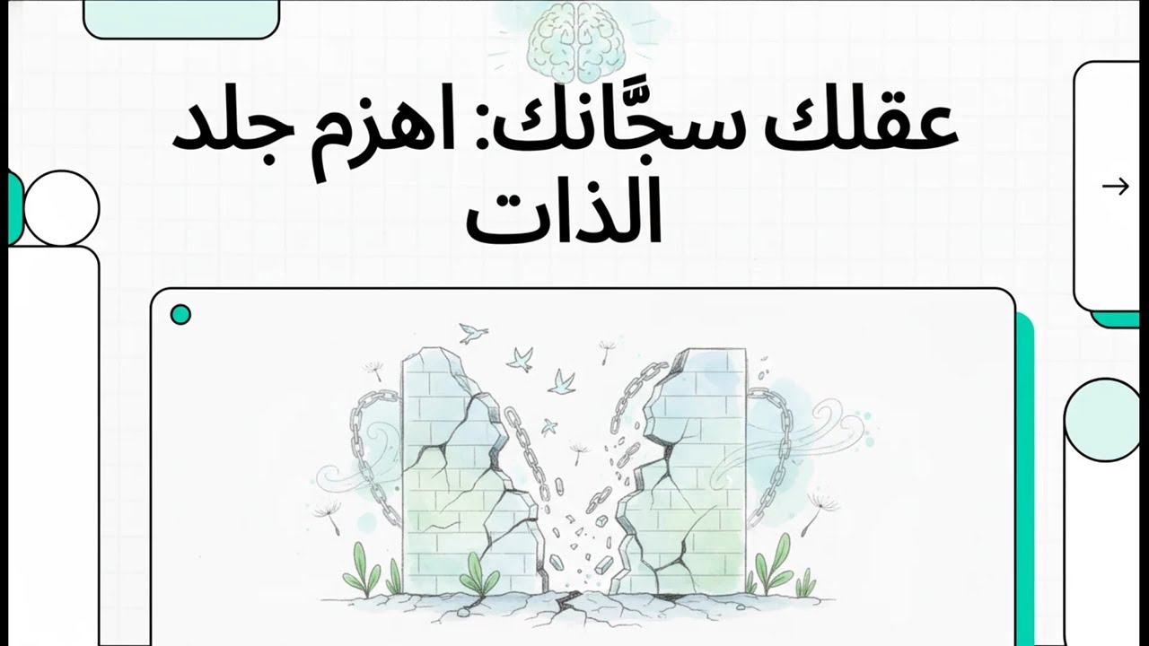 عقلك سجَّانك  اهزم جلد الذات