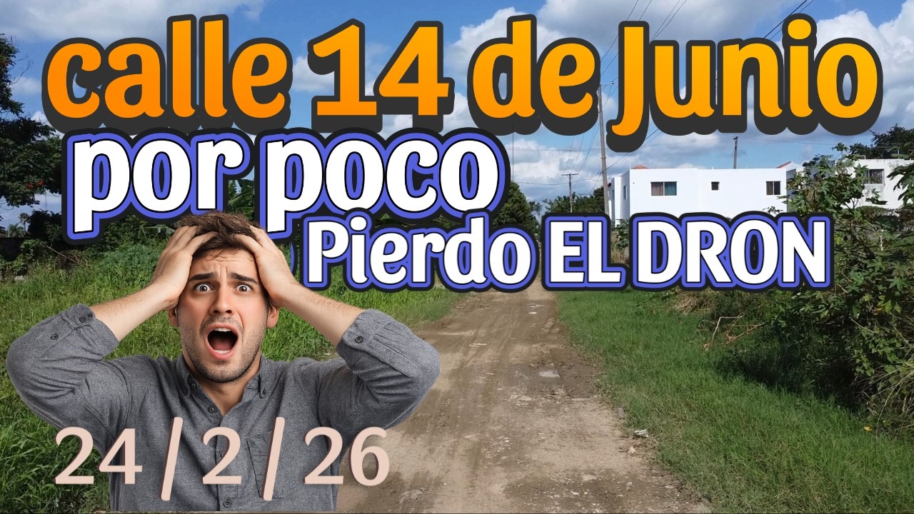 🚧 Calle 14 de Junio en Urbanización Brugal – Conectando hacia Las Cejas, San Francisco de Macorís 🚧