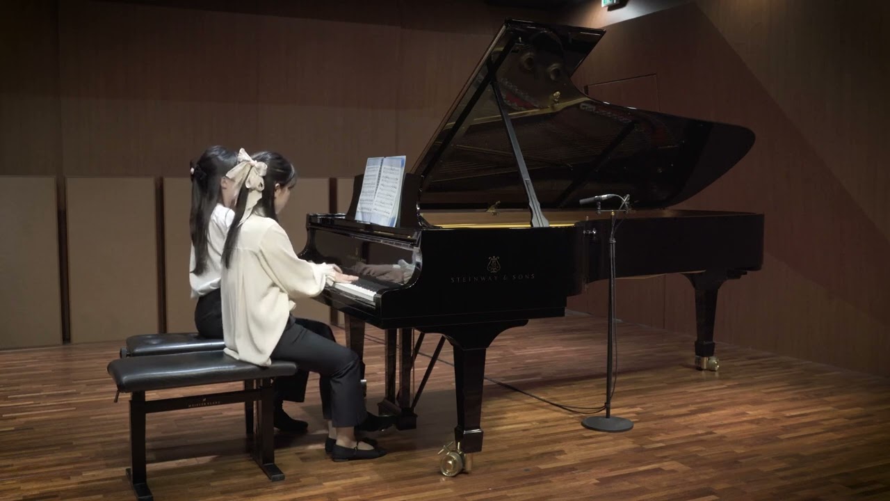 [PIU 1기 창단 연주회] J. Brahms: Hungarian Dances for 1 piano 4 hands, No.1, 5