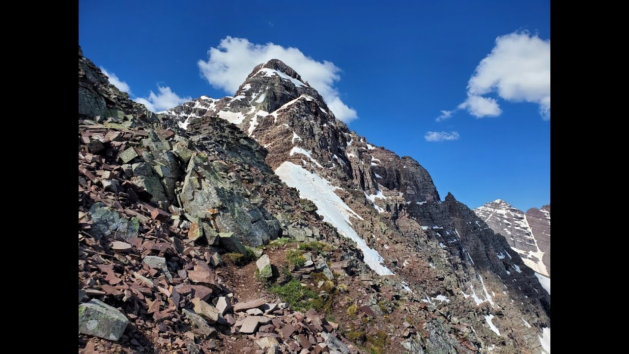 Пирамид-Пик (CO 14er) — одиночный поход 4-й категории сложности.