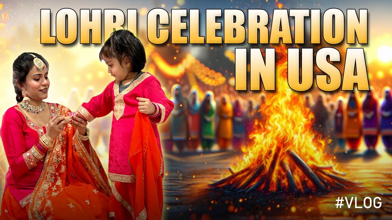 Happy lohri to all of you🔥🥜🍿💃