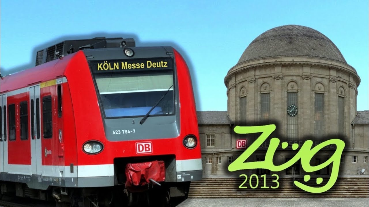 Zug2013: DOKU Köln Messe Deutz | mit ICE3, BR146.3, Dosto, Talent2, BR620 u.v.m.