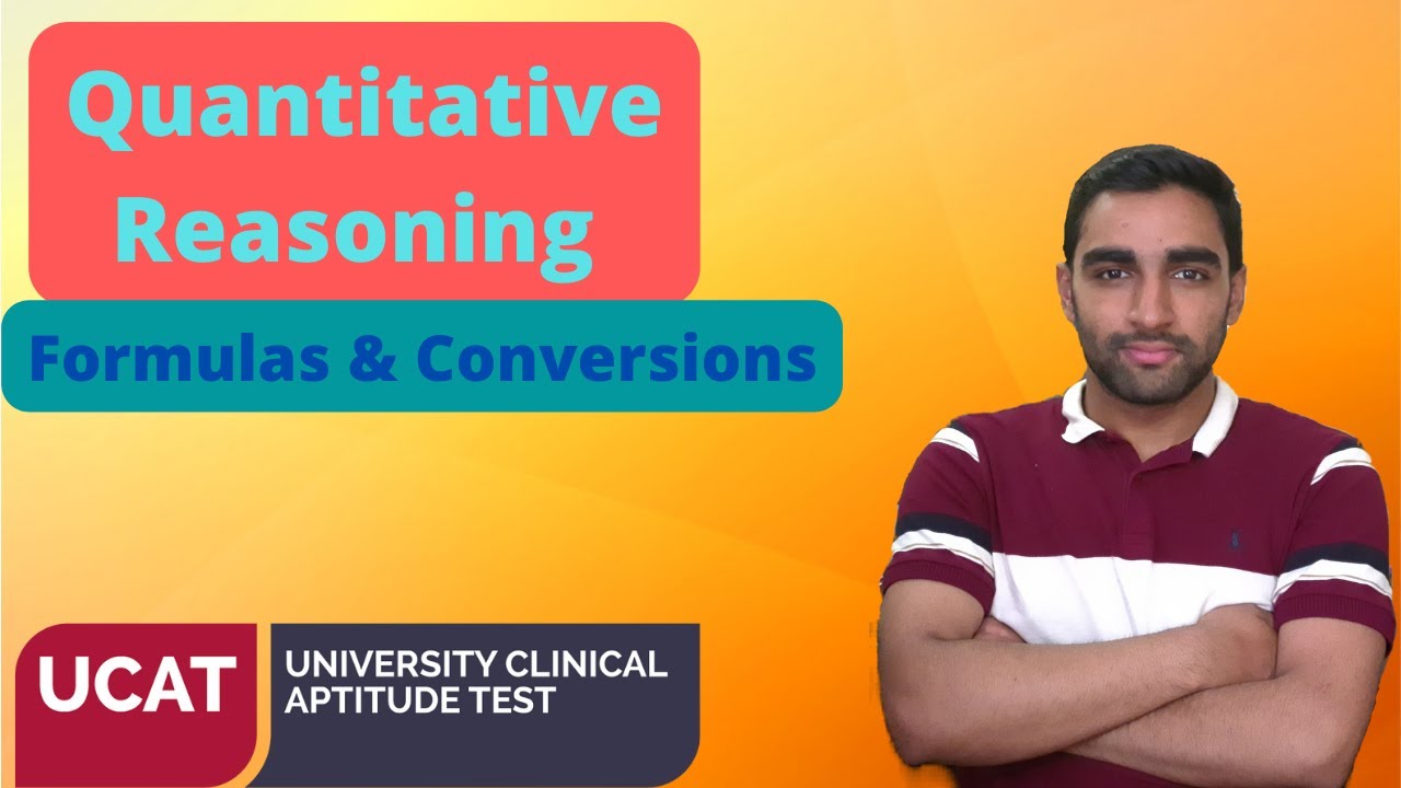 UCAT Quantitative reasoning 1 - Conversions and Formulas