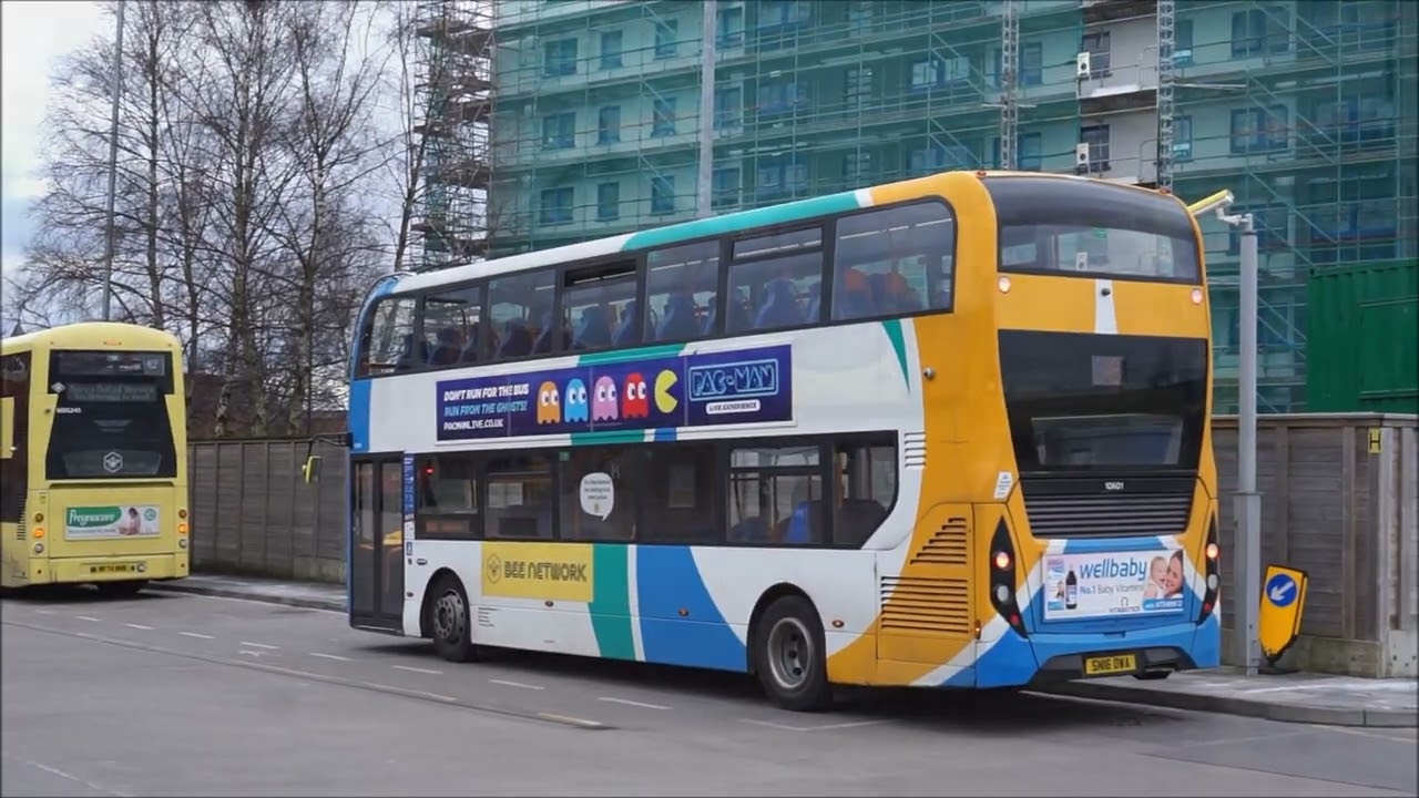 (FHD) Buses At Ashton Interchange 14/03/2025