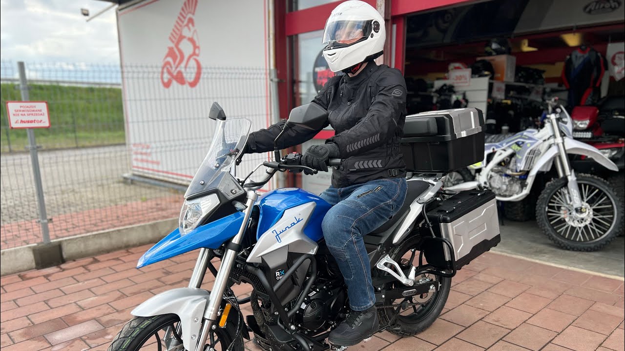 Jak się ubrać na motocykl turystyczny o pojemności 125??
