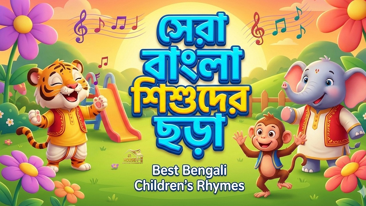 Best Of Bengali Children Songs | সেরা বাংলা শিশুদের ছড়া | Bangla Kids Rhyme Collection ©