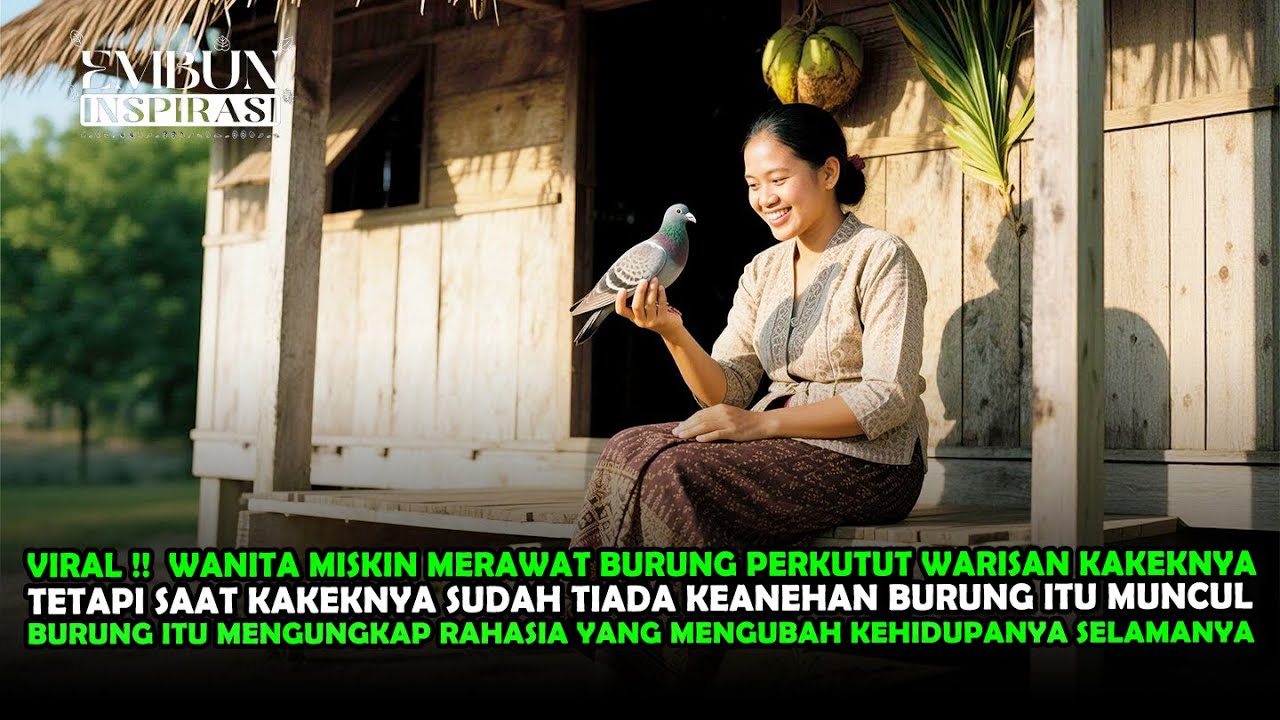 VIRAL !! WANITA MISKIN KEHILANGAN KAKEK, TAPI BURUNG PERKUTUT WARISANNYA MENGUBAH SEGALANYA
