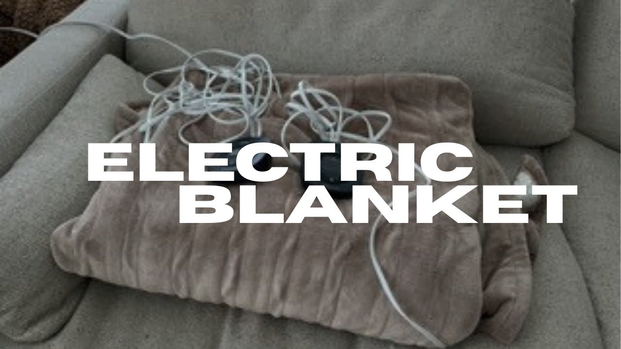 The perfect blanket to share with dual control temperature!