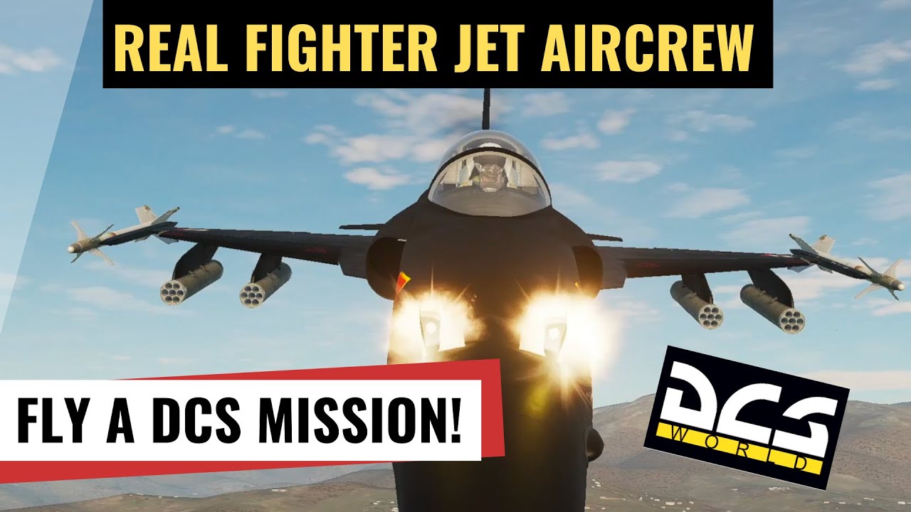 Fighter Pilot flies DCS Mission with 'Frisco' from Eagle Dynamics!
