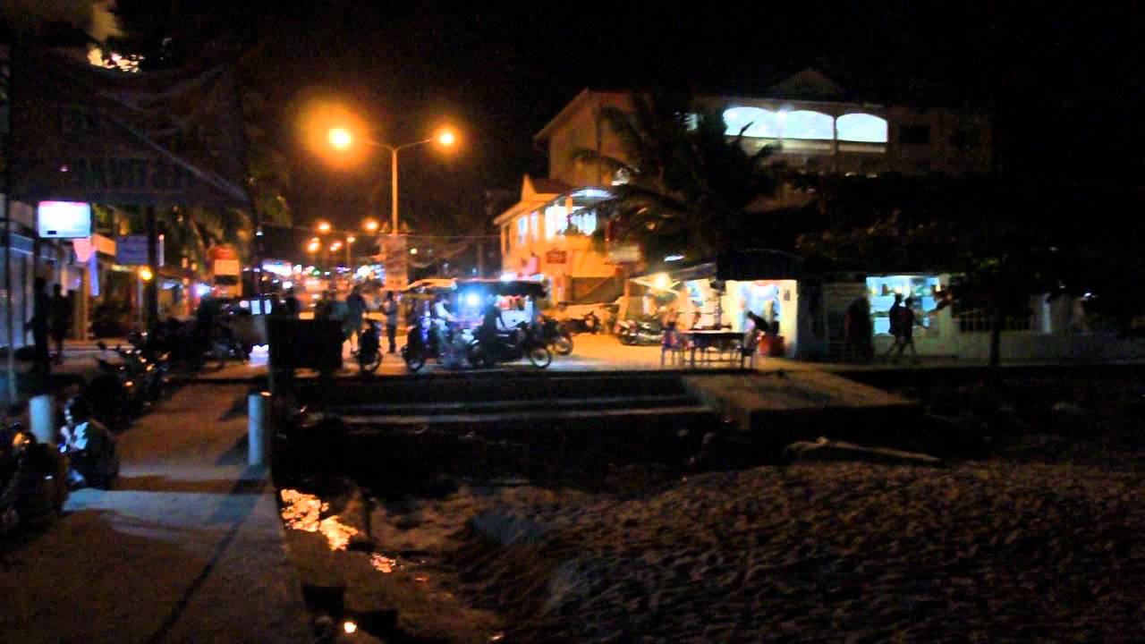 Cambodia: Sihanoukville Nightlife 2012 ក្រុងព្រះសីហនុ