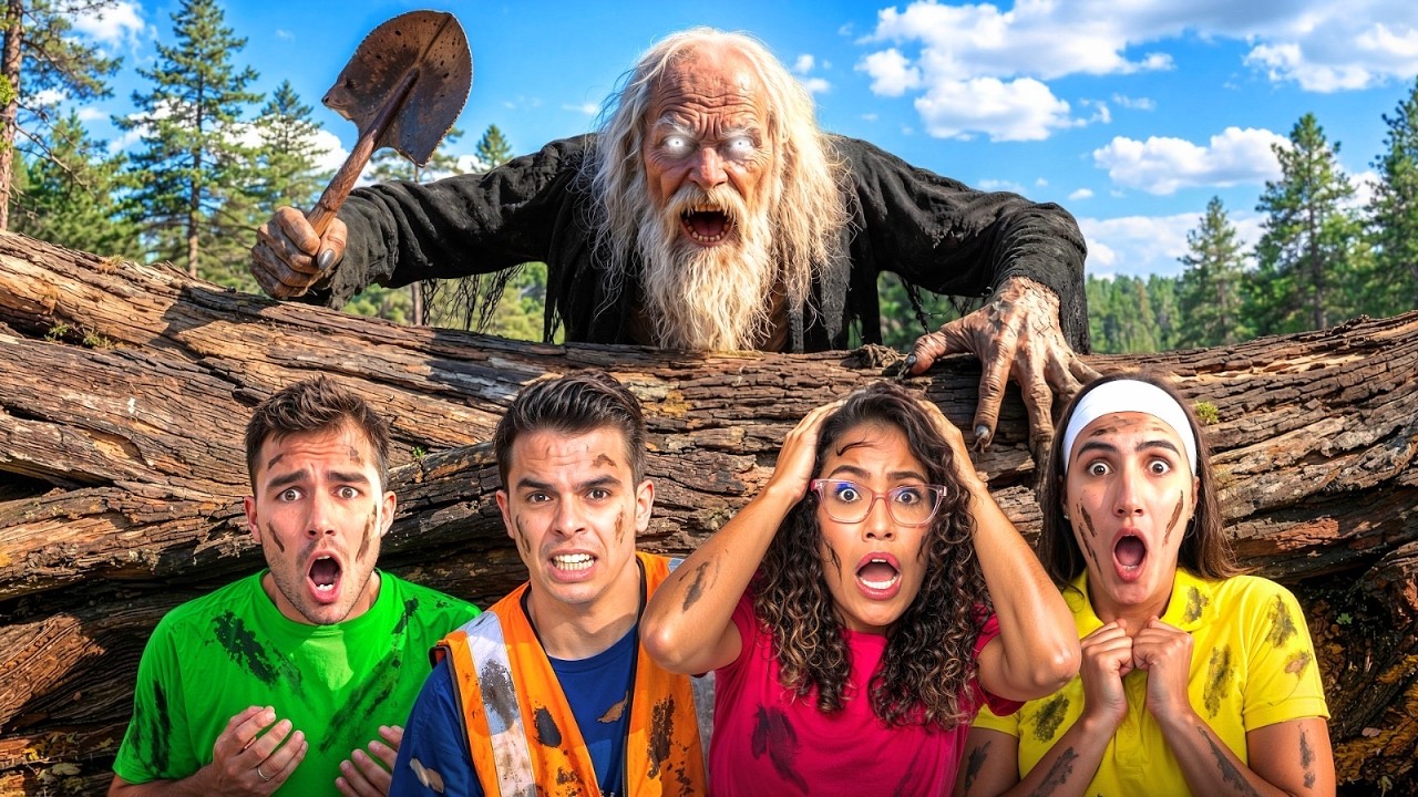 O VELHO DO BOSQUE APARECEU NA MANSÃO!