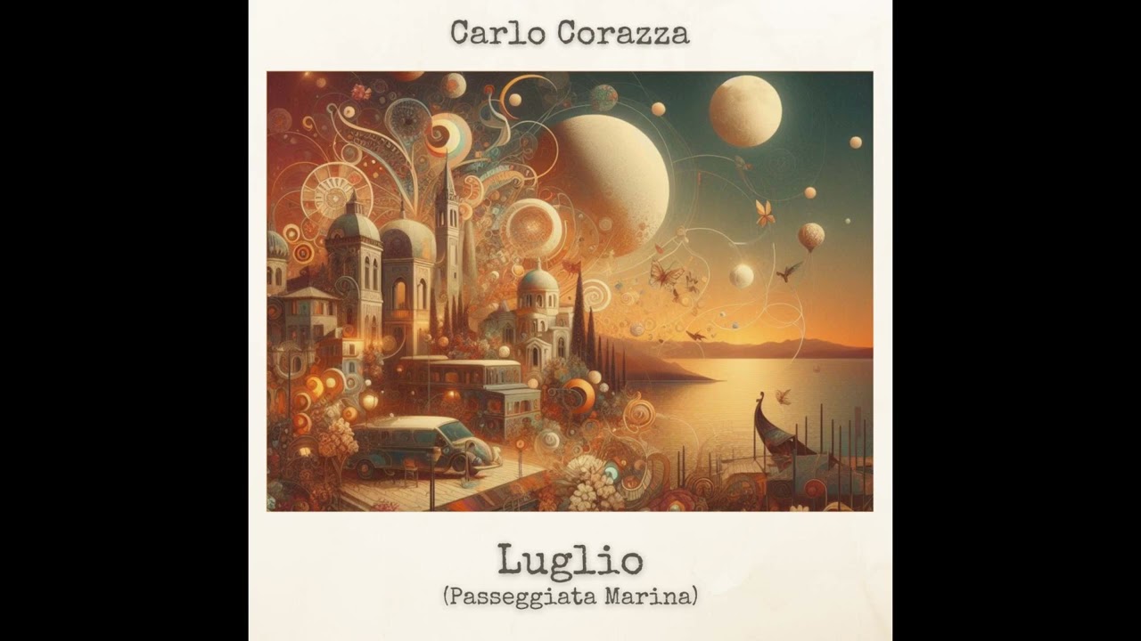 Carlo Corazza - Luglio (Passeggiata Marina): A Serene Classical & New Age Journey