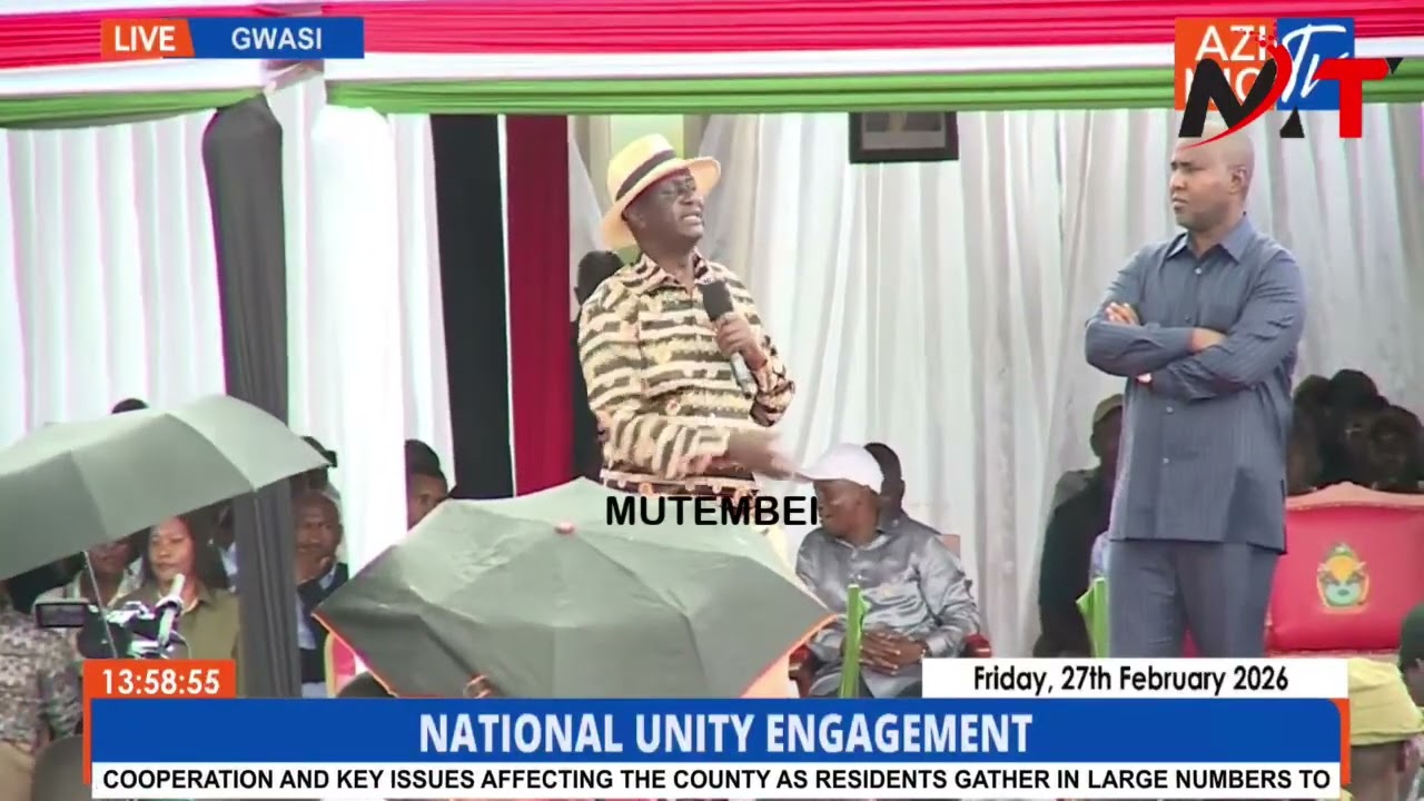 LISTEN TO WHAT OBURU SAID INFRONT OF KINDIKI IN HOMABAY!!
