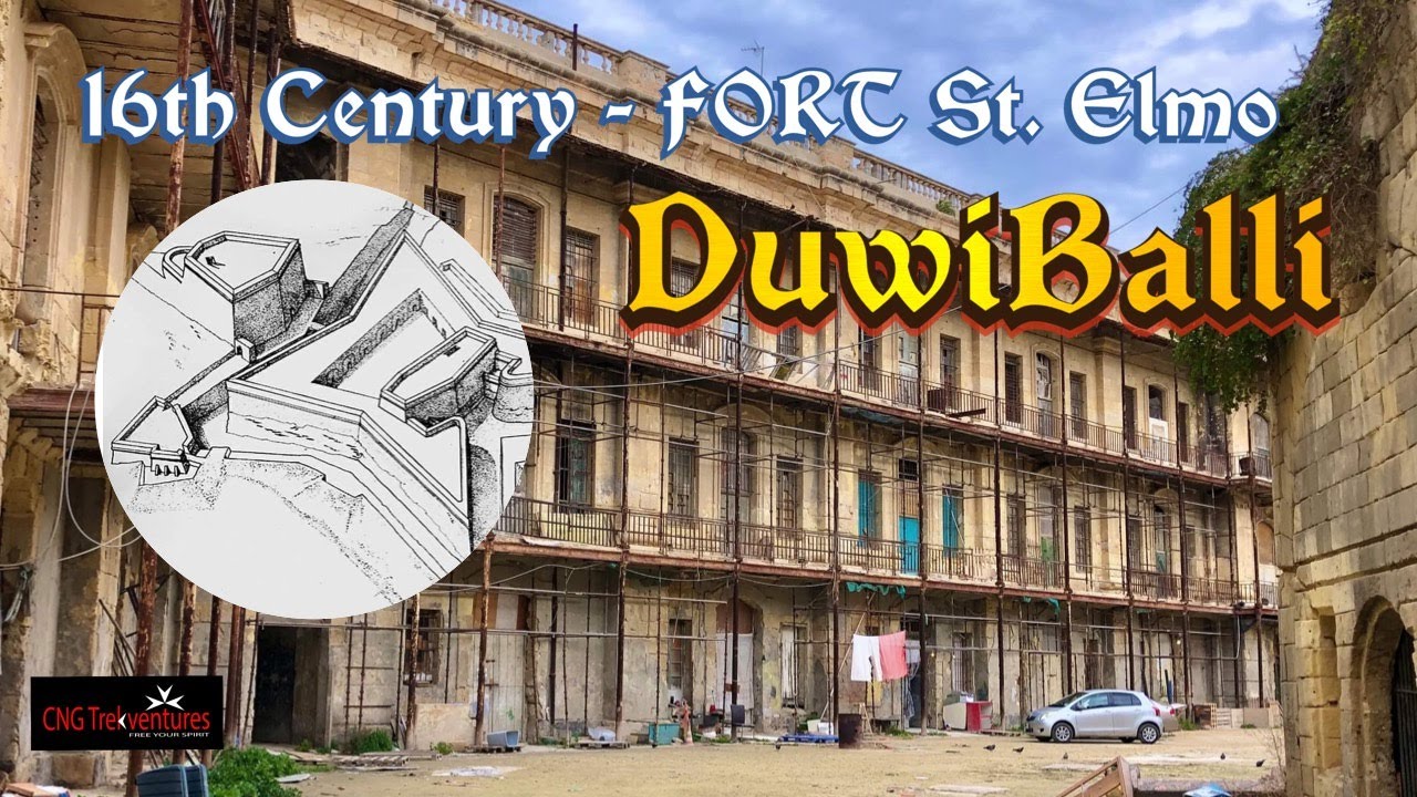 Fort St. Elmo - DuwiBalli ... Valletta, Malta - 16th Century Great Siege ...CNG Trekventures 17/2021