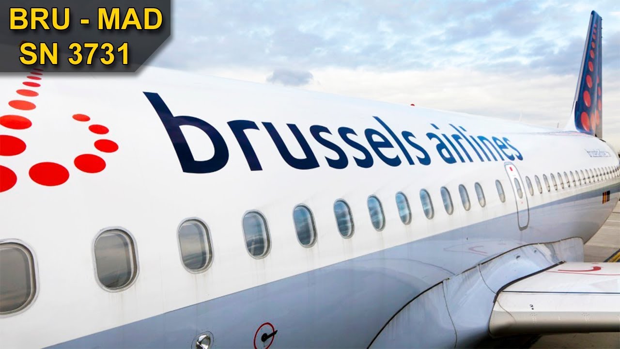 TRIP REPORT | Brussels Airlines | BRUSSELS - MADRID | Airbus A320