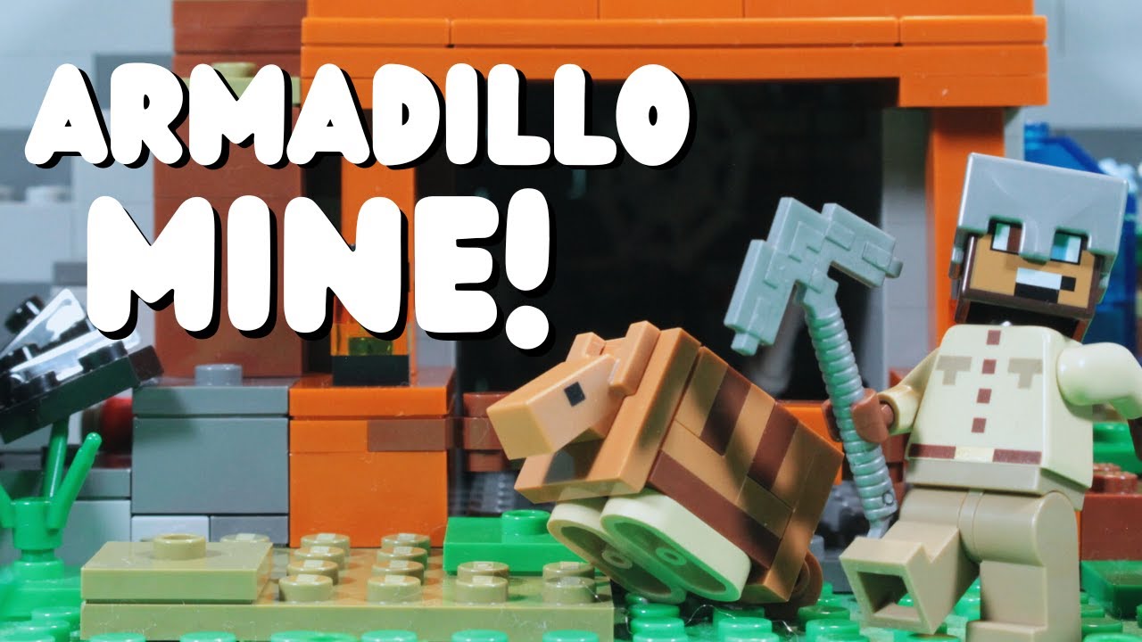 The Armadillo Mine Expedition | Lego Minecraft | Lego Stopmotion Animation