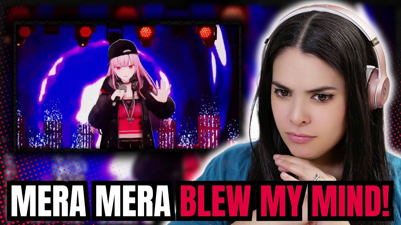 Реакция Мори Каллиопы MERA MERA 🔥 | Её голос прозвучал на всю мощь в этой песне!