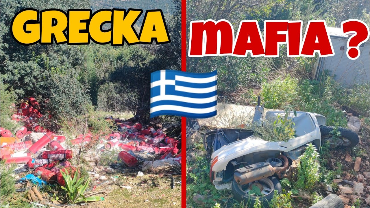 Idąc przez góry w Grecji natknąłem się na ...