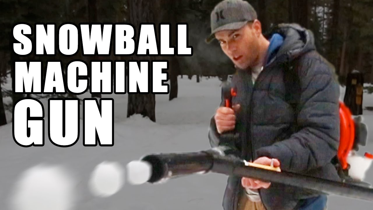 Snowball Machine Gun- How to make