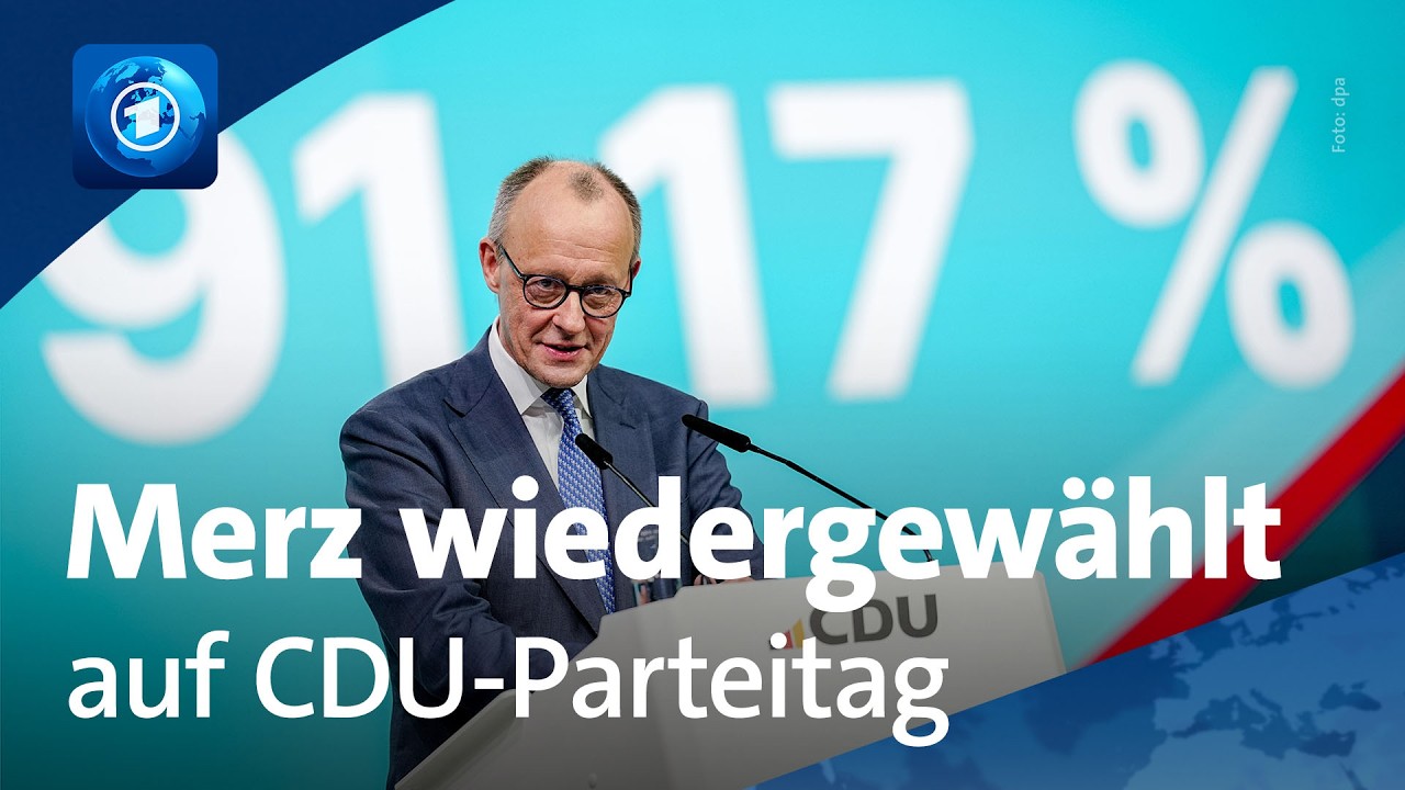 🌍 tagesschau 20 Uhr & tagesschau24 Top-Thema, 20.2.26 | CDU-Parteitag