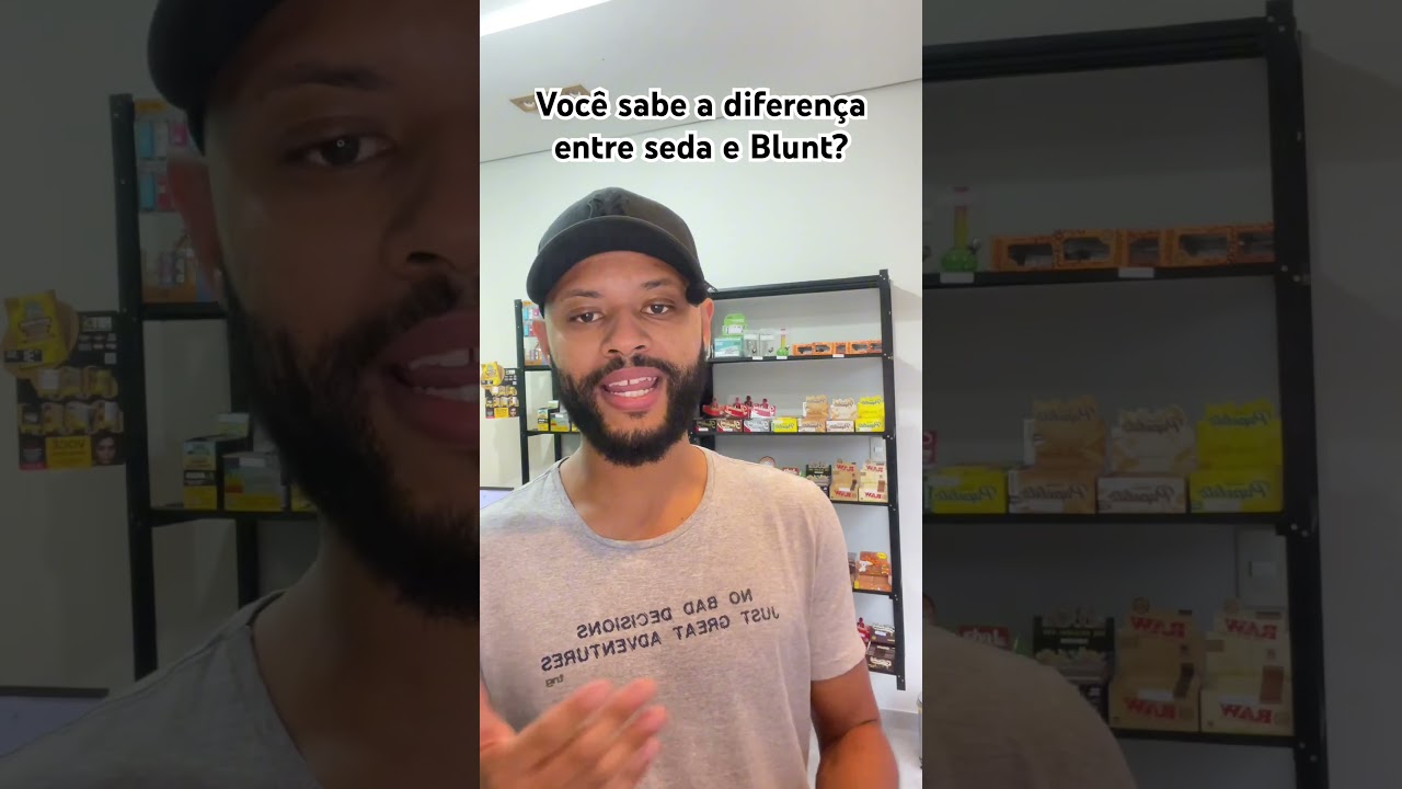 Sabe qual a diferen&ccedil;a entre seda e Blunt? #brisa #dicas #blunt #tabacaria