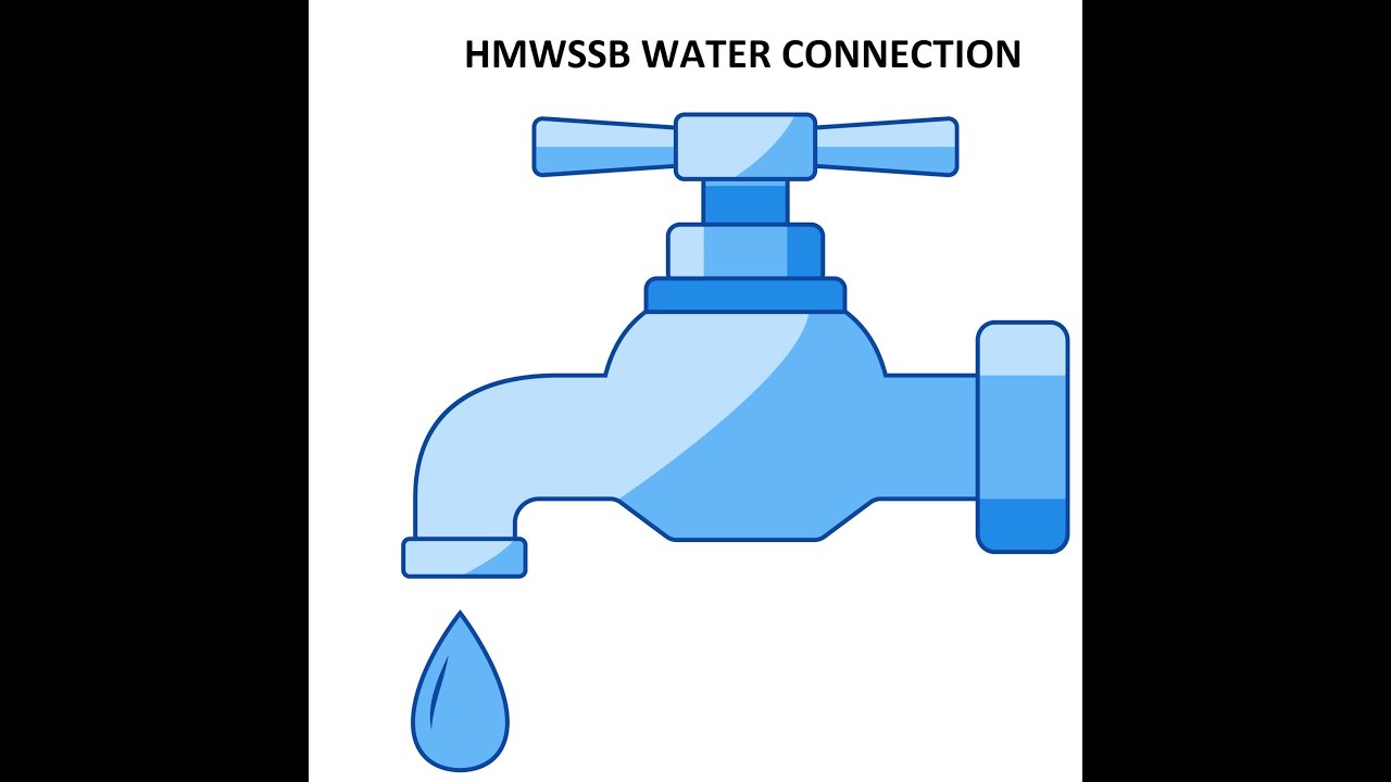 HOW TO APPLY WATER CONNECTION IN GHMS, HMWSSB IN HYDERABAD CITY CDMA CANE CONNECTION